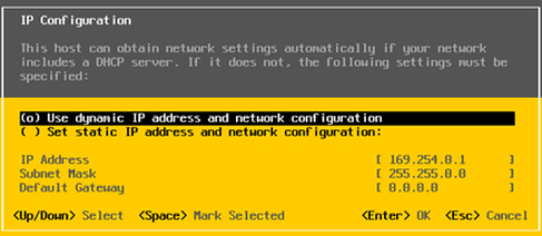 Configuration réseau d'un ESXi 5.0
