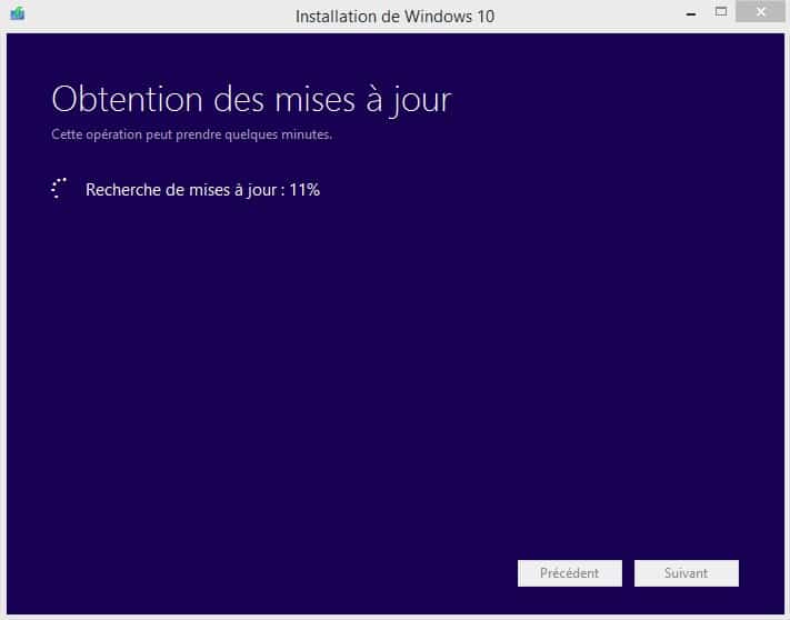 Windows 10 - Telechargement des mises à jours