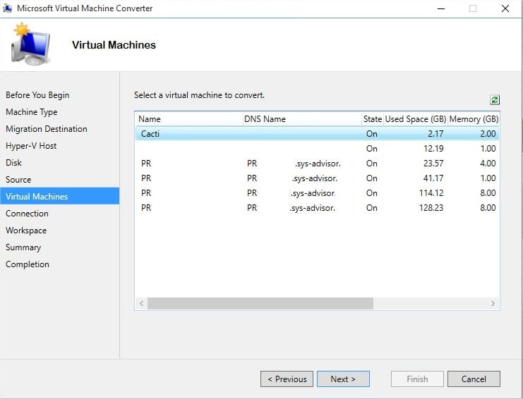 Microsoft Virtual Machine Converter - Image 8