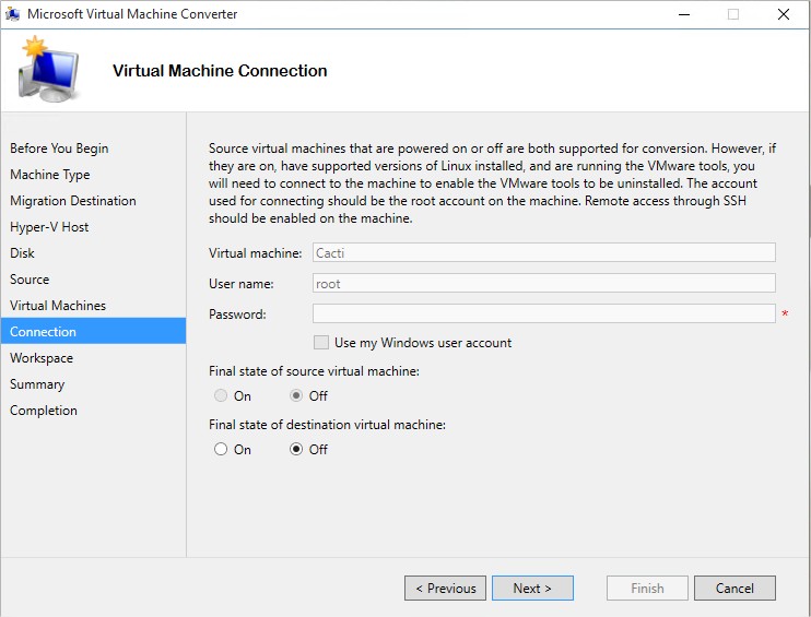 Microsoft Virtual Machine Converter - Image 9