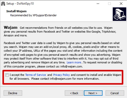 Windows 10 - Confidentialité - DoNotSpy_1