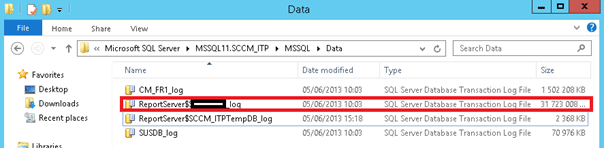 SCCM_2012SP1_Shrink_the_SQL_Server_Reporting_Services_log_database_used_by_ConfigMgr_2012_01