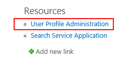 Sharepoint - User profile administration