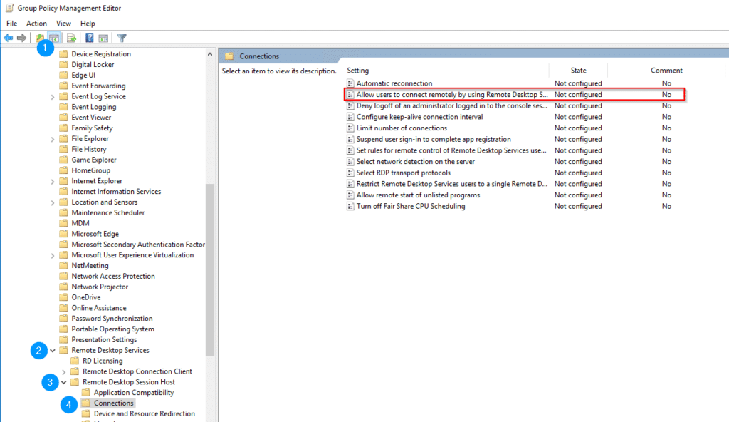[TUTO] GPO How to allow remote connections RDS by GPO SYS Advisor